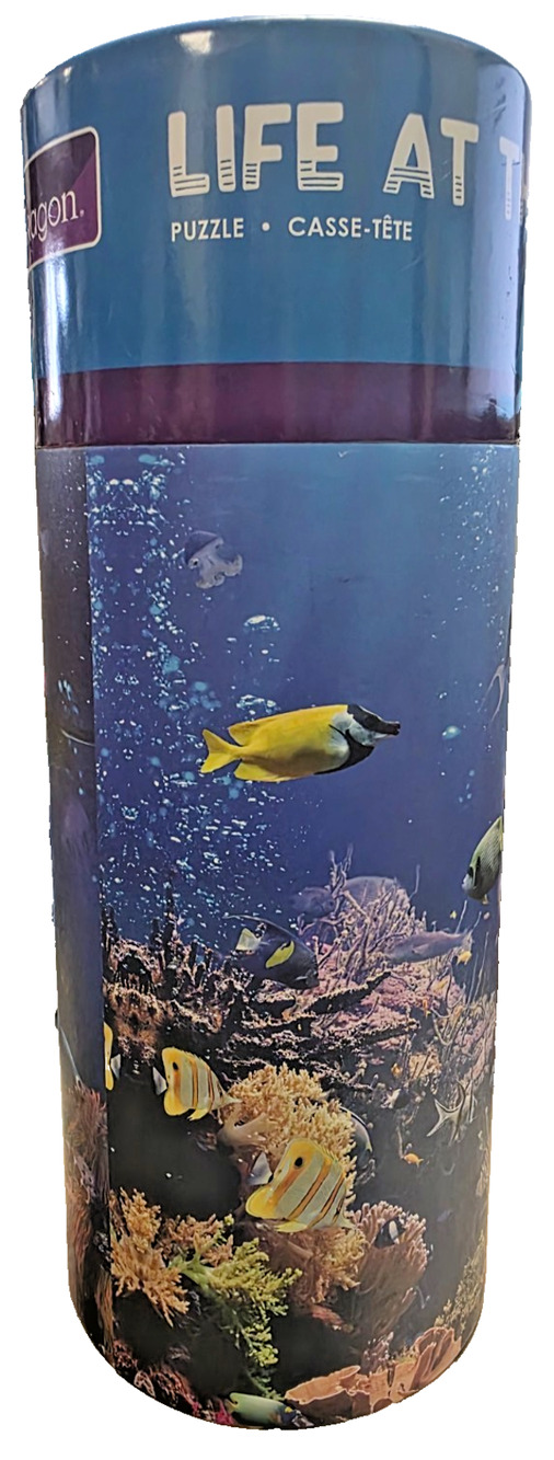 Life At The Reef, 1000 Piece Jigsaw Puzzle, Ocean Themed, 28.5"x19.5", New